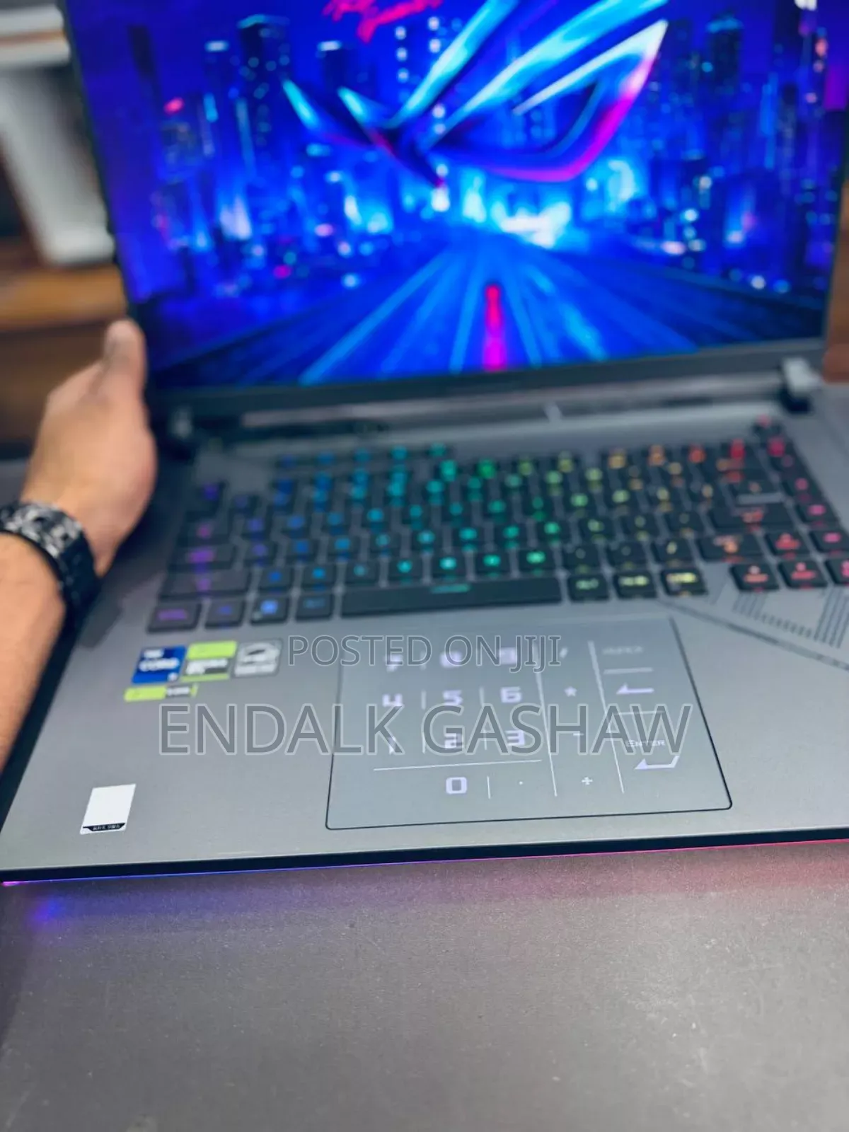 New Laptop Asus ROG Strix G16 G614 32GB Intel Core I9 SSD 2T