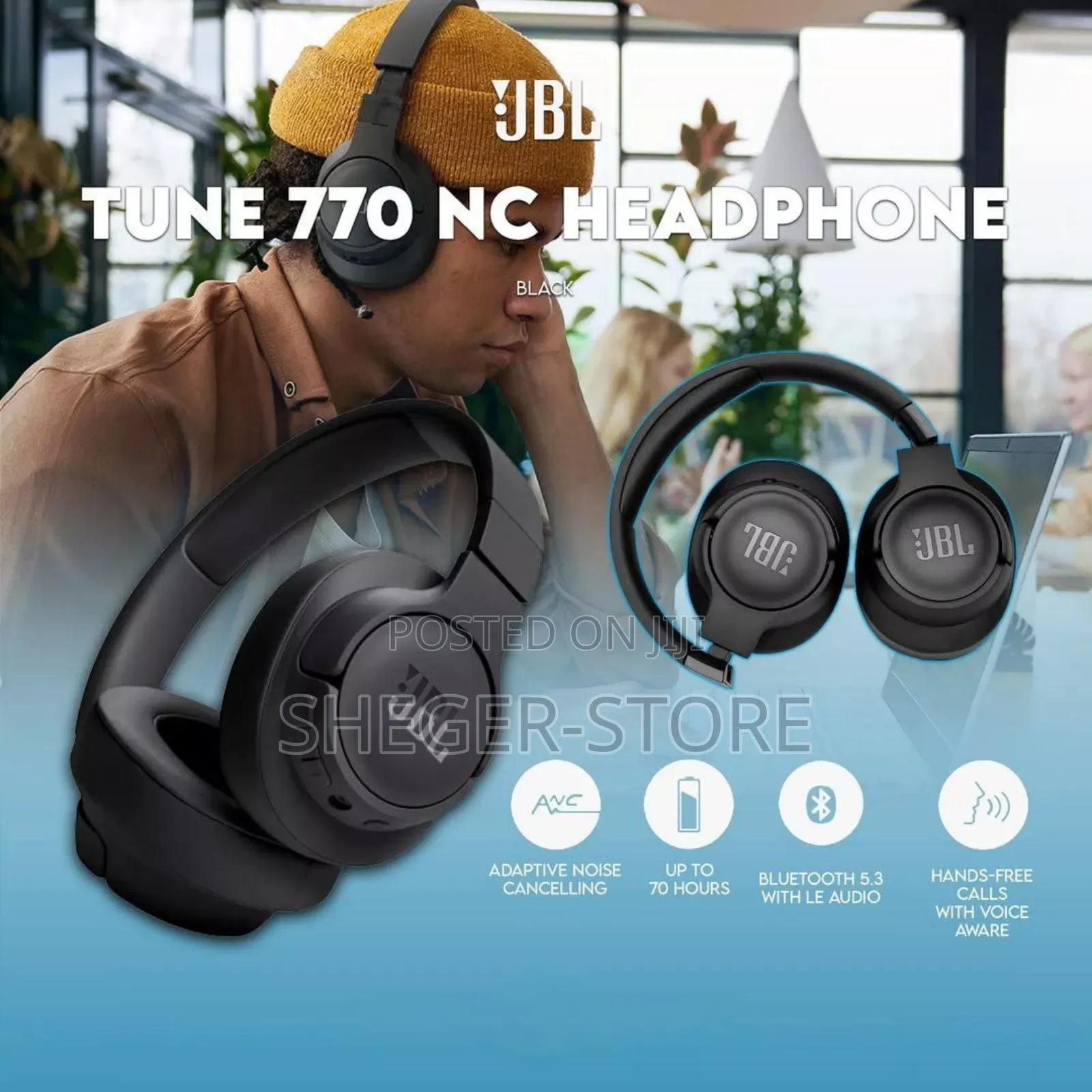 JBL Tune 720bt Headphones