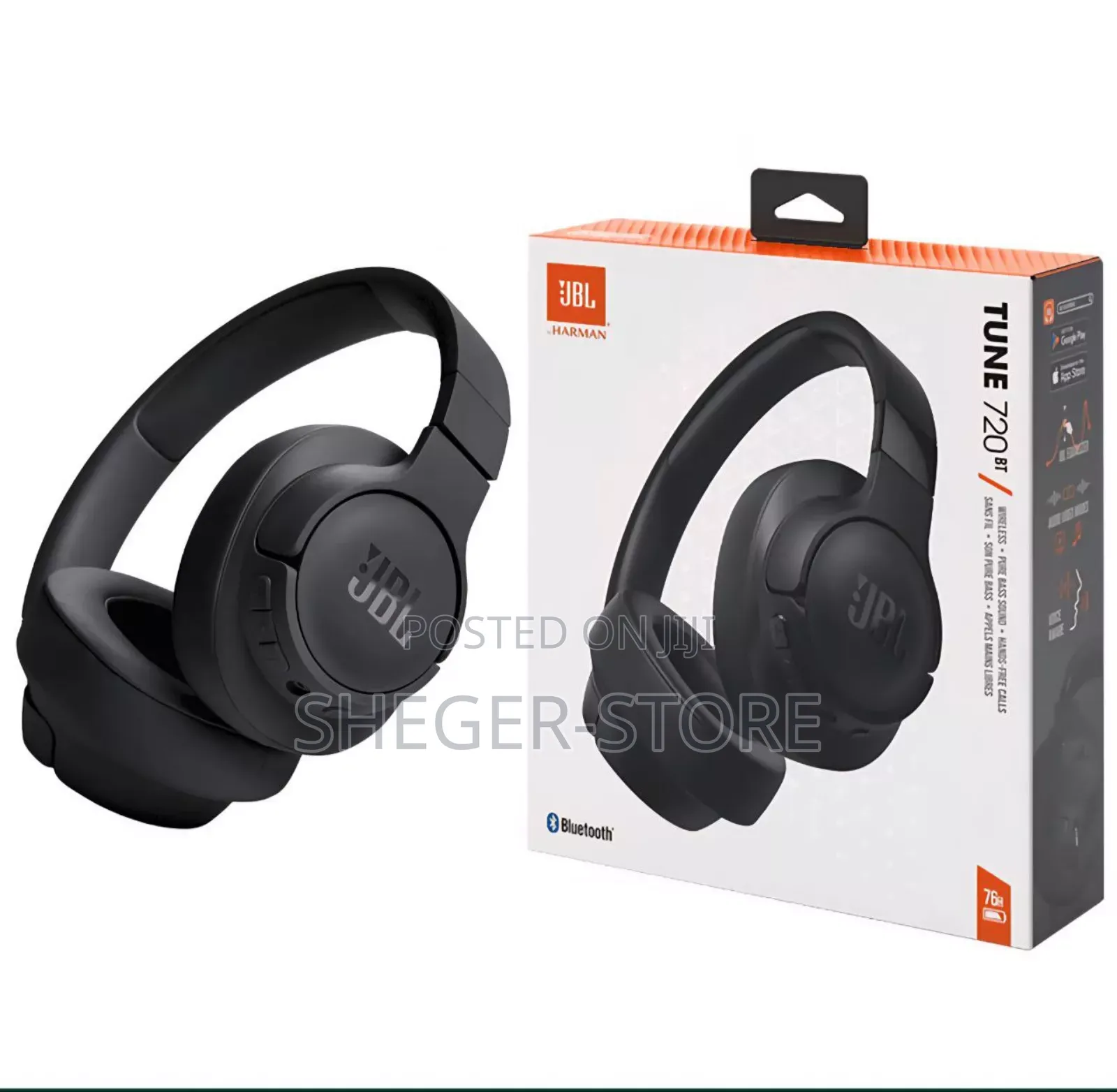 JBL Tune 720bt Headphones