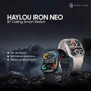 Haylou Iron Neo Smartwatch(የልብ ምትን ይለካል)