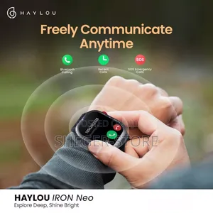 Haylou Iron Neo Smartwatch(የልብ ምትን ይለካል)