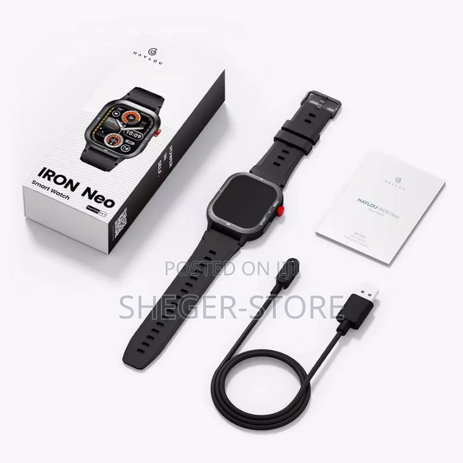 Haylou Iron Neo Smartwatch(የልብ ምትን ይለካል)