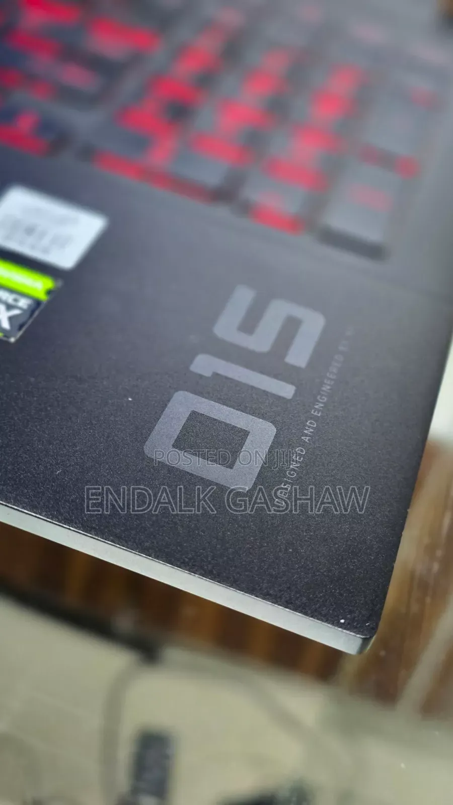 New Laptop HP Omen 15 16GB Intel Core I7 SSD 512GB