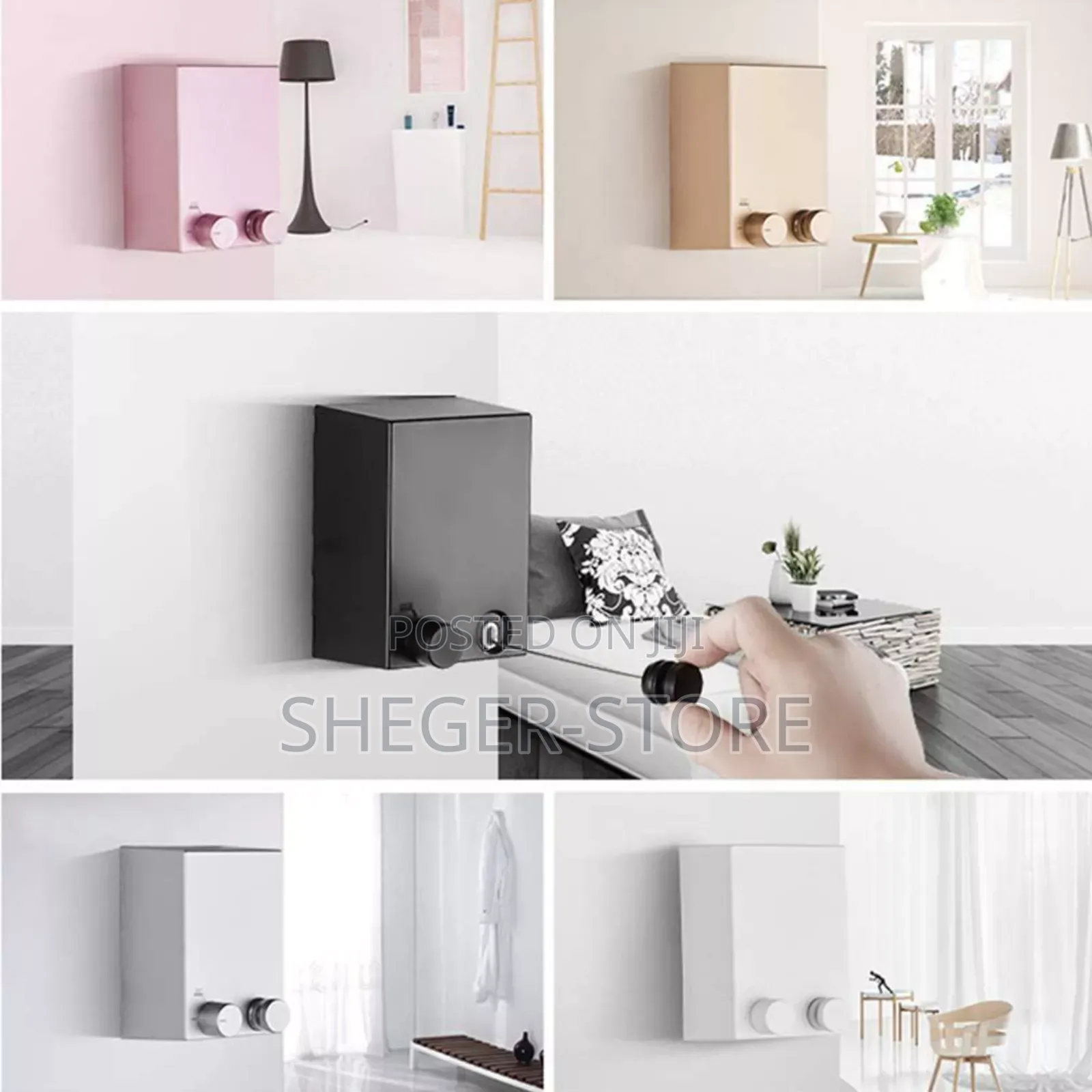 Retractable Clothesline Rope (ልብስ በትንሽ ቦታ ማድረቅ የሚያስችል አስደናቂ ማስጫ)