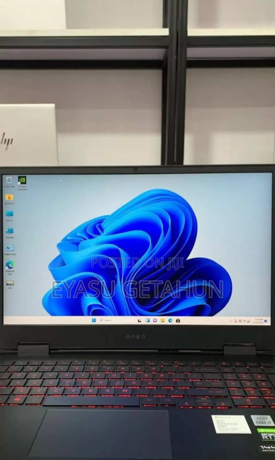 New Laptop HP Omen 15 16GB Intel Core I7 SSD 512GB