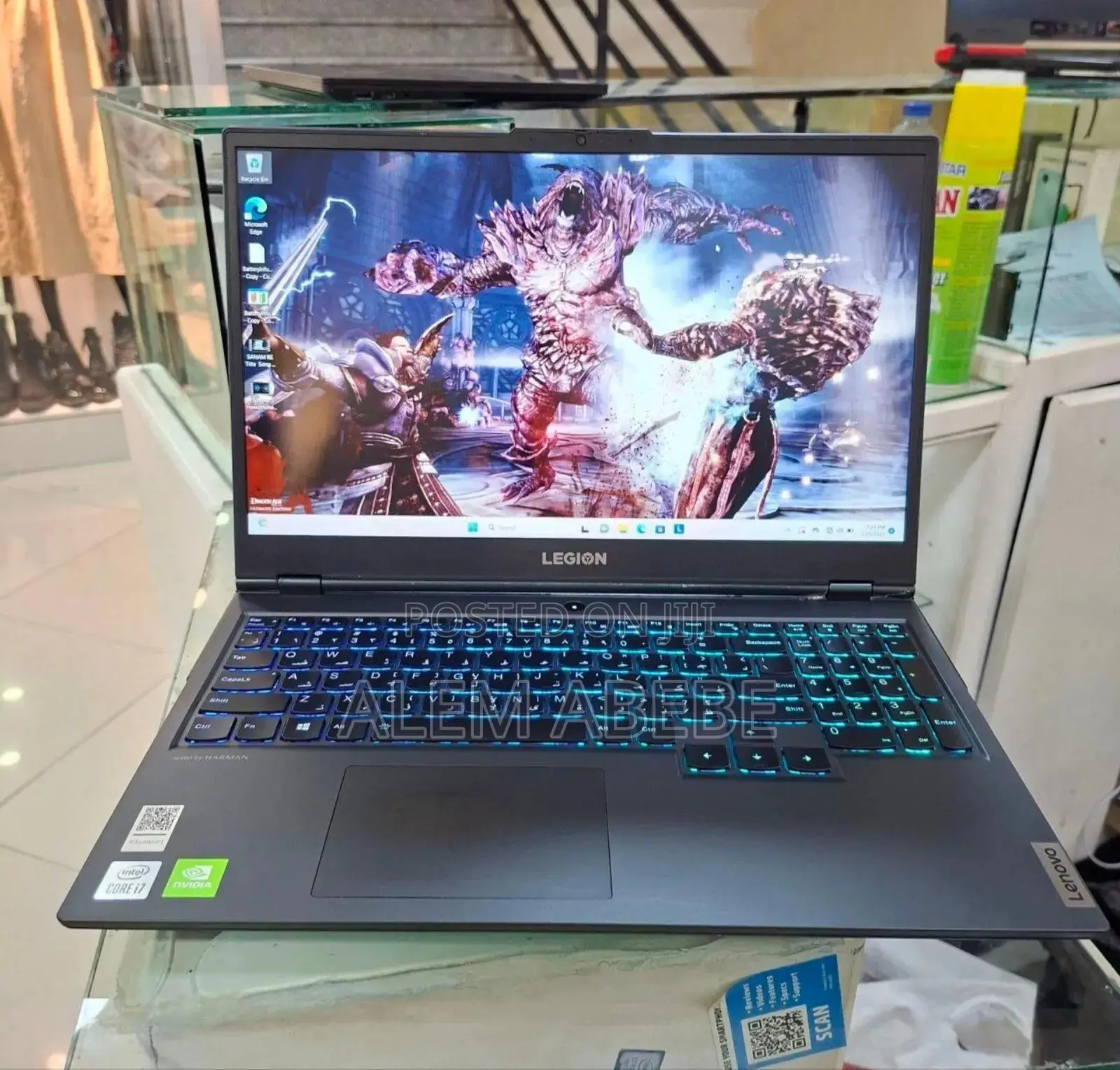 New Laptop Lenovo Legion 5 16GB Intel Core I7 SSD 512GB