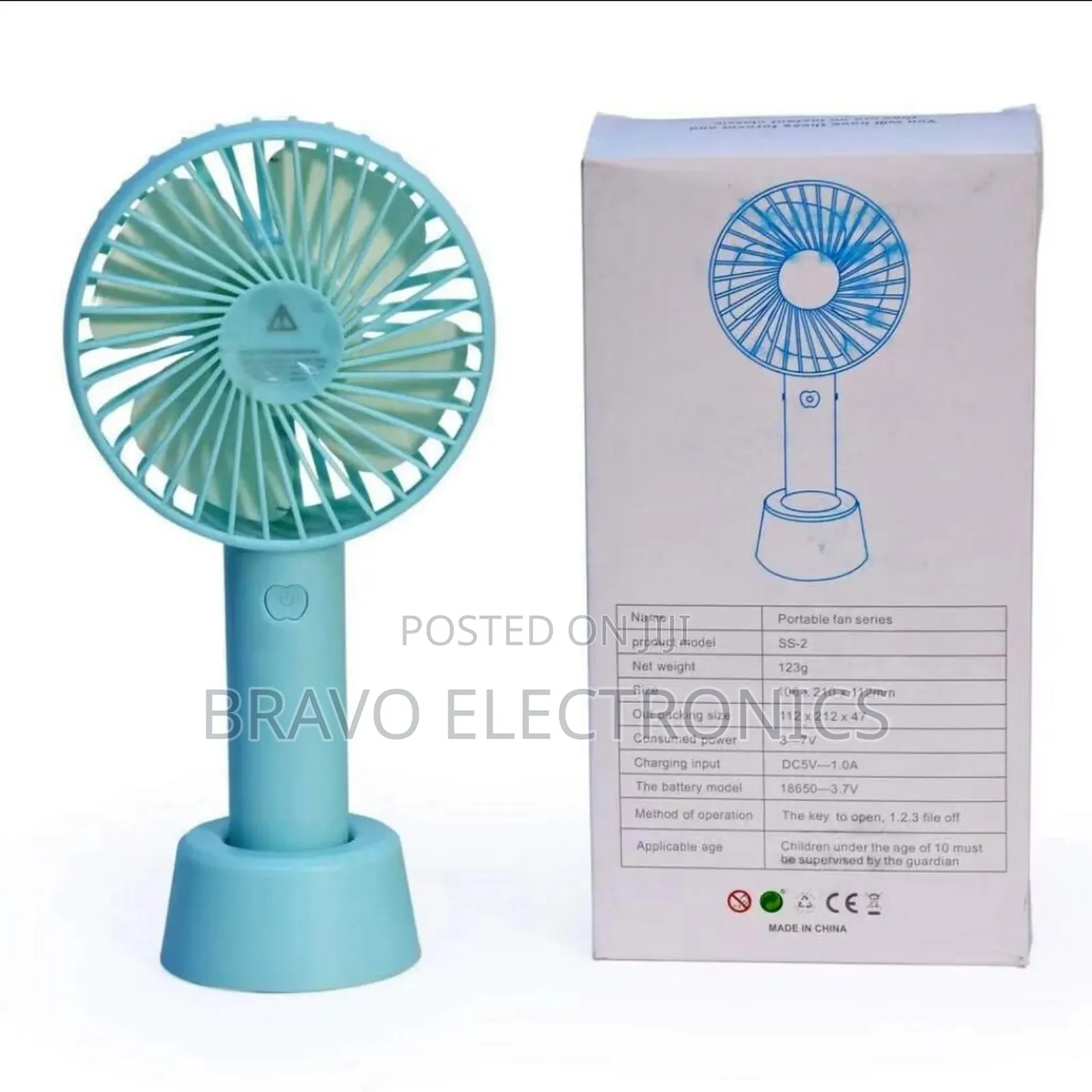 Rechargeable Mini Fan – Portable Powerful!