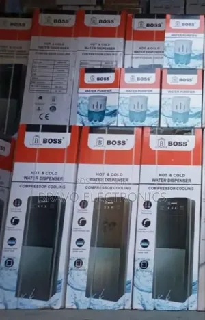 Boss Water Dispenser + Mini Fridge – 2 in 1!