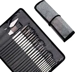 Photo - 24pcs Brush Set Includes 1 Pallet Knife