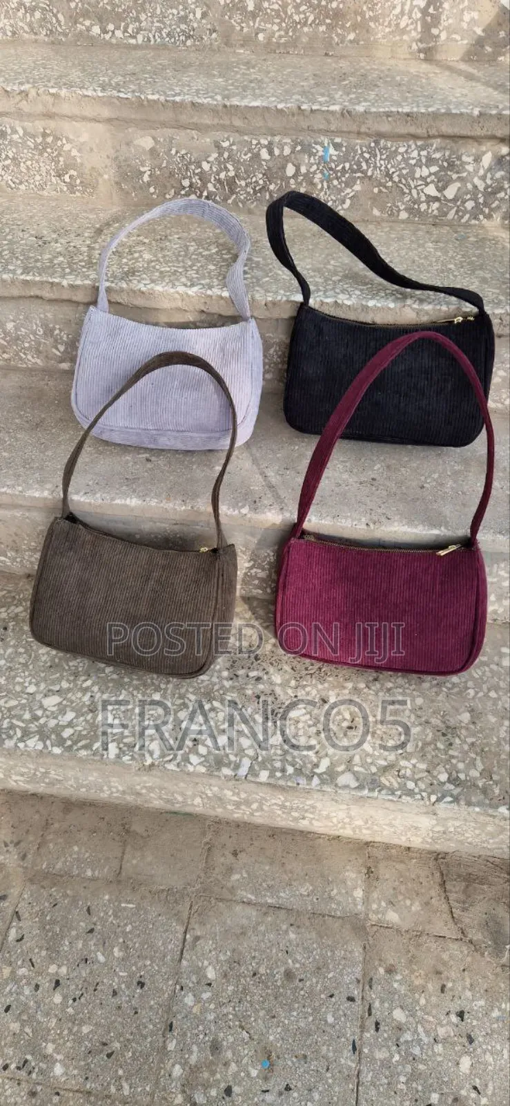 Corduroy Shoulder Bag