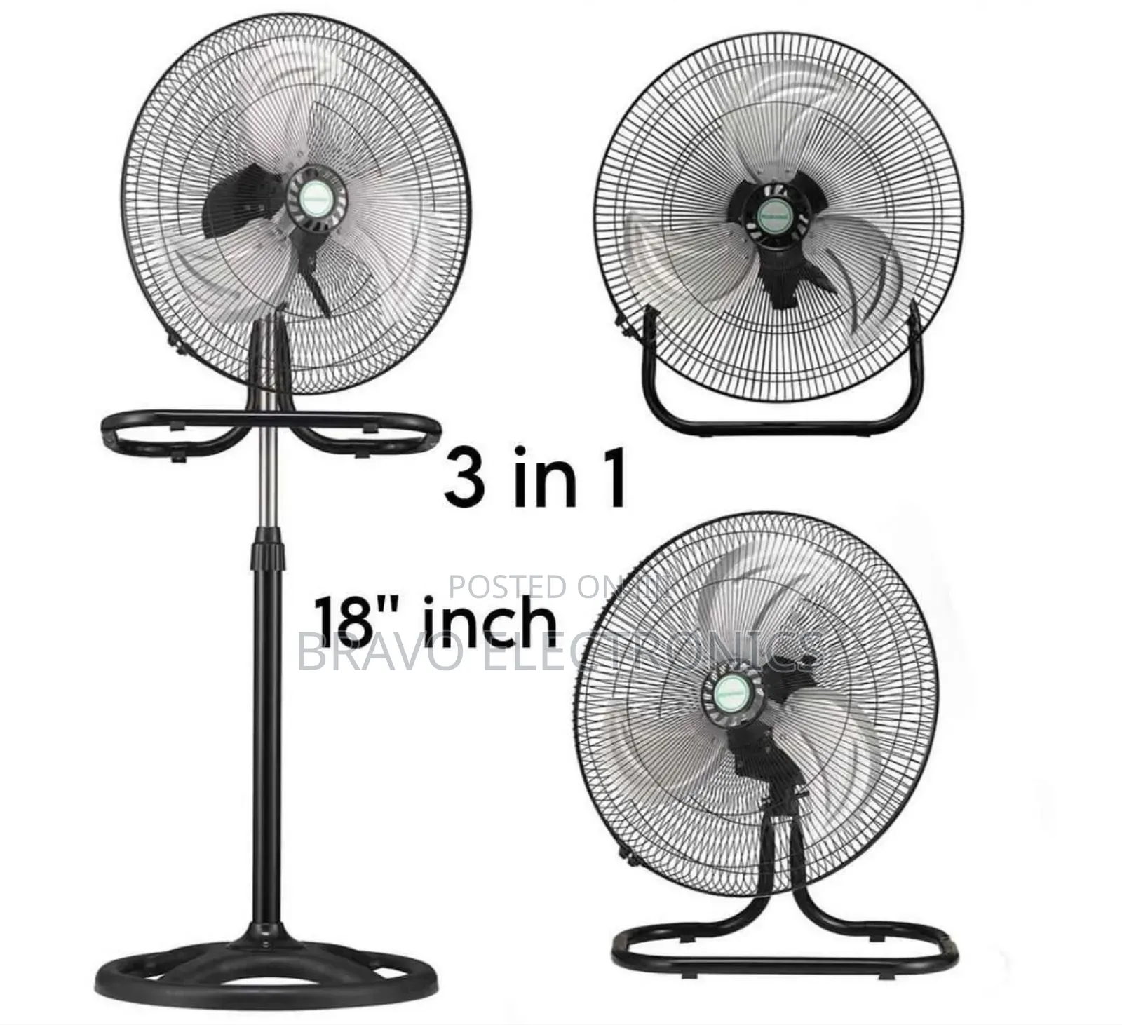 Chagli Crown Fan Ventilator – Power Fresh Air!