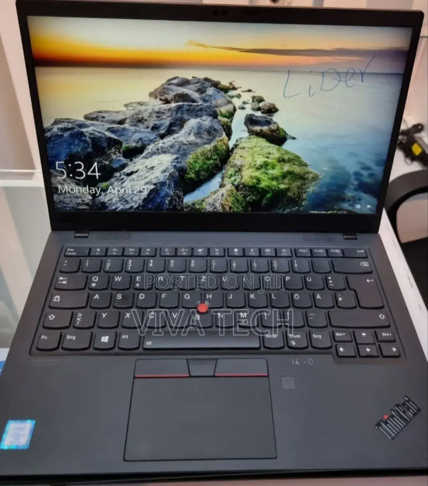 New Laptop Lenovo ThinkPad X1 Carbon 16GB Intel Core I7 SSD 512GB