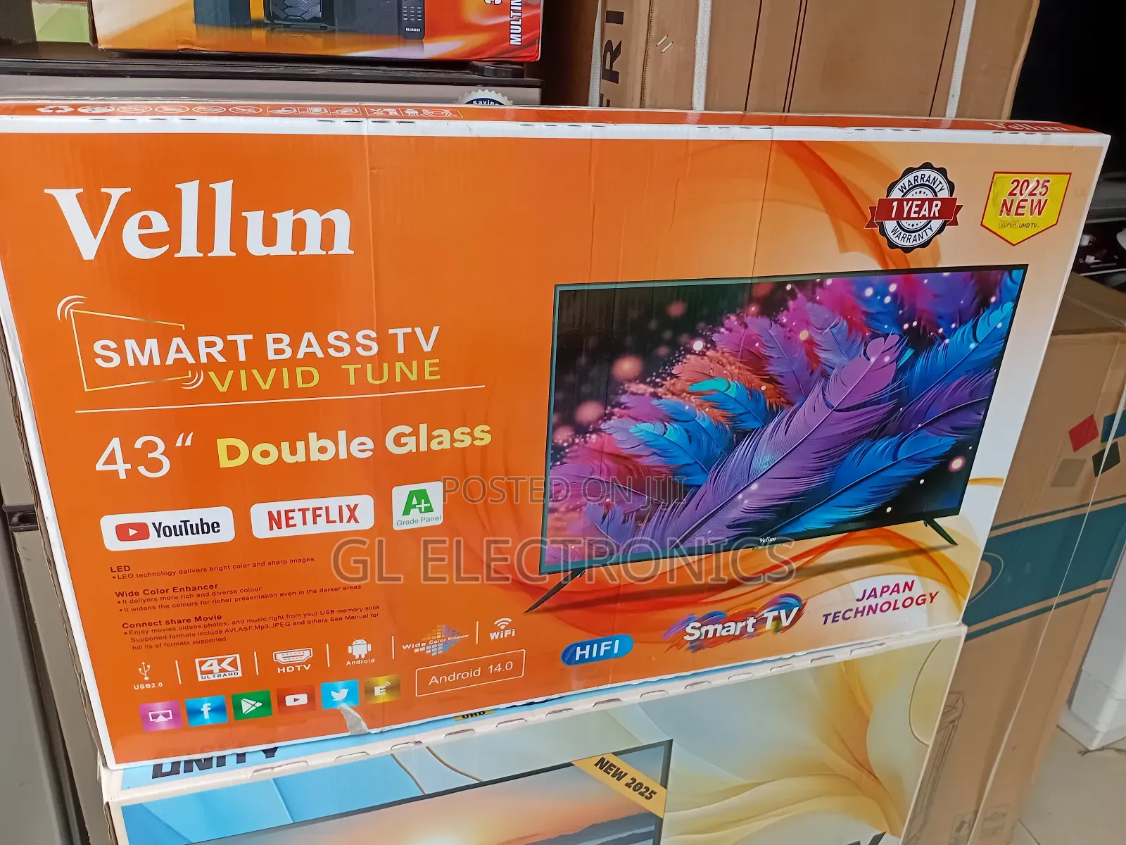 Vellum 43 Inch Tv