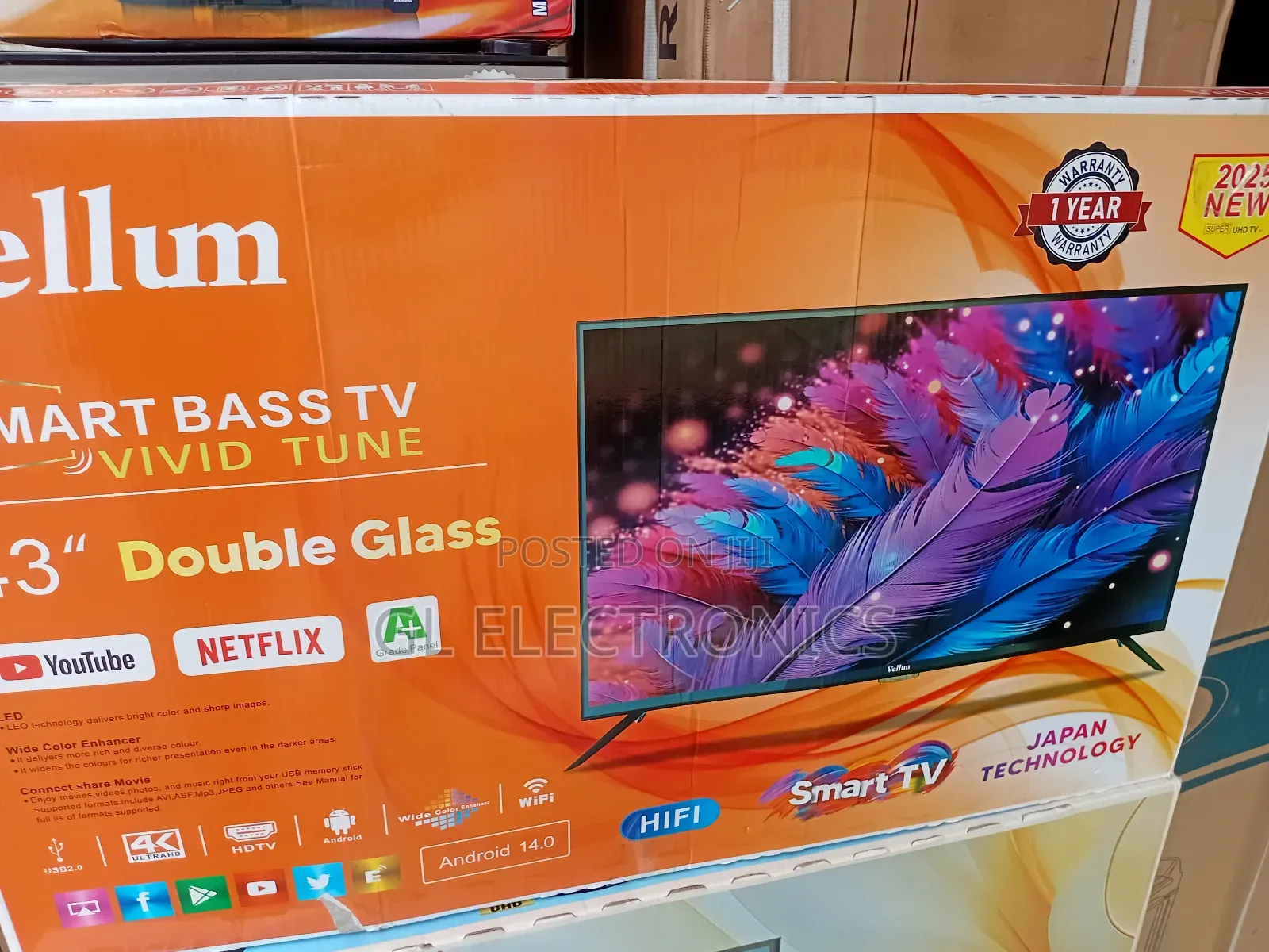 Vellum 43 Inch Tv