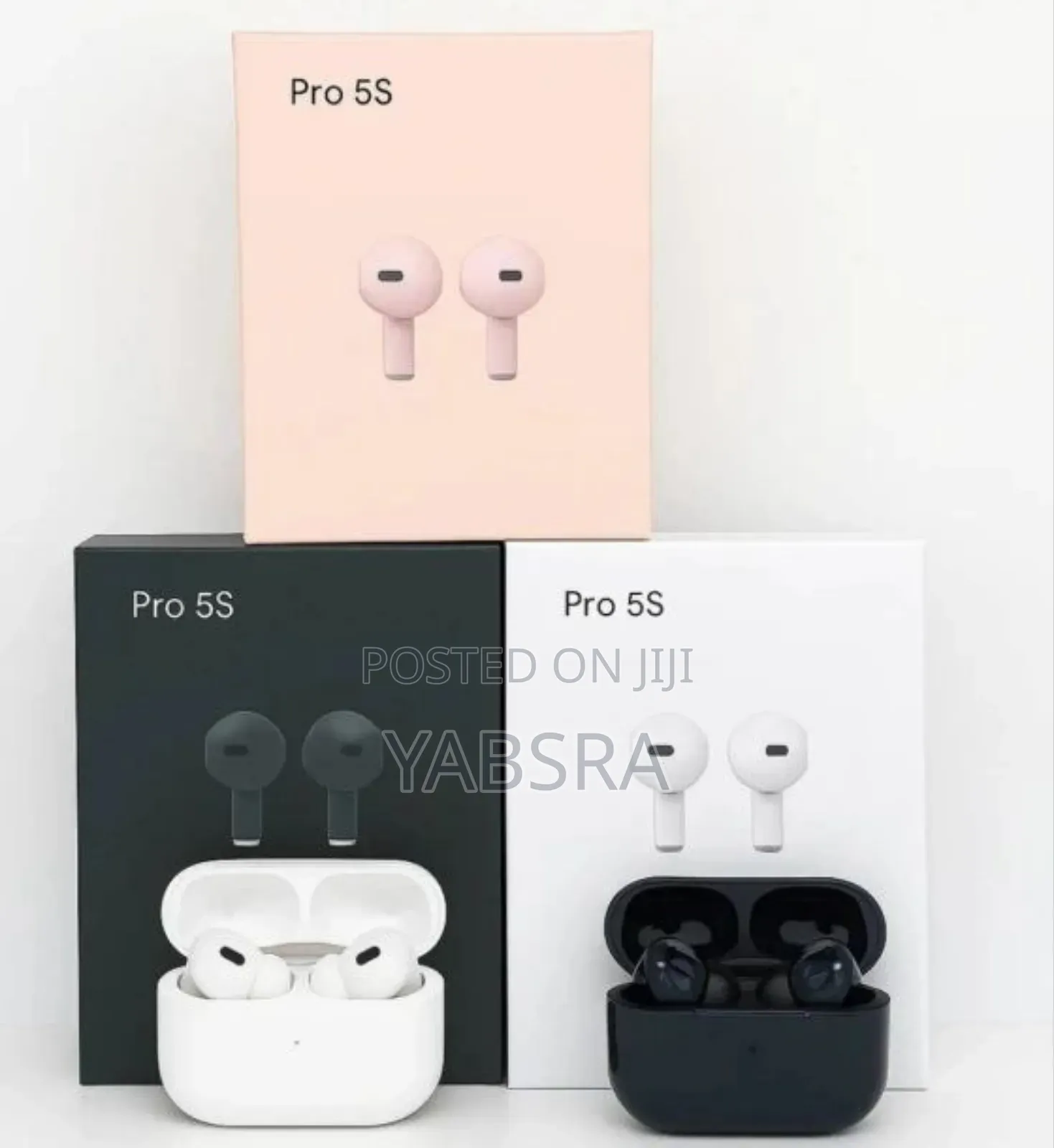 ​New Pro 5s Wireless Earbuds With Charging Case