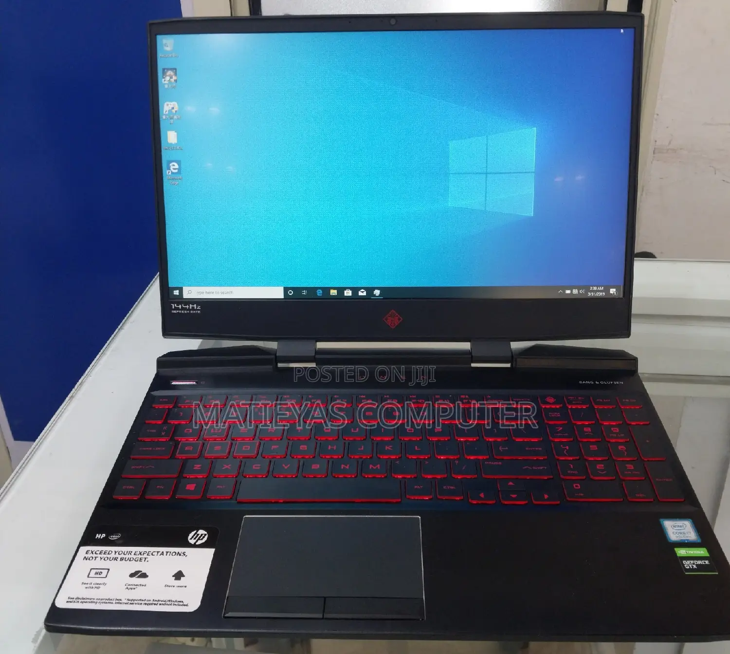 New Laptop HP Omen X 16GB Intel Core I7 SSD 512GB