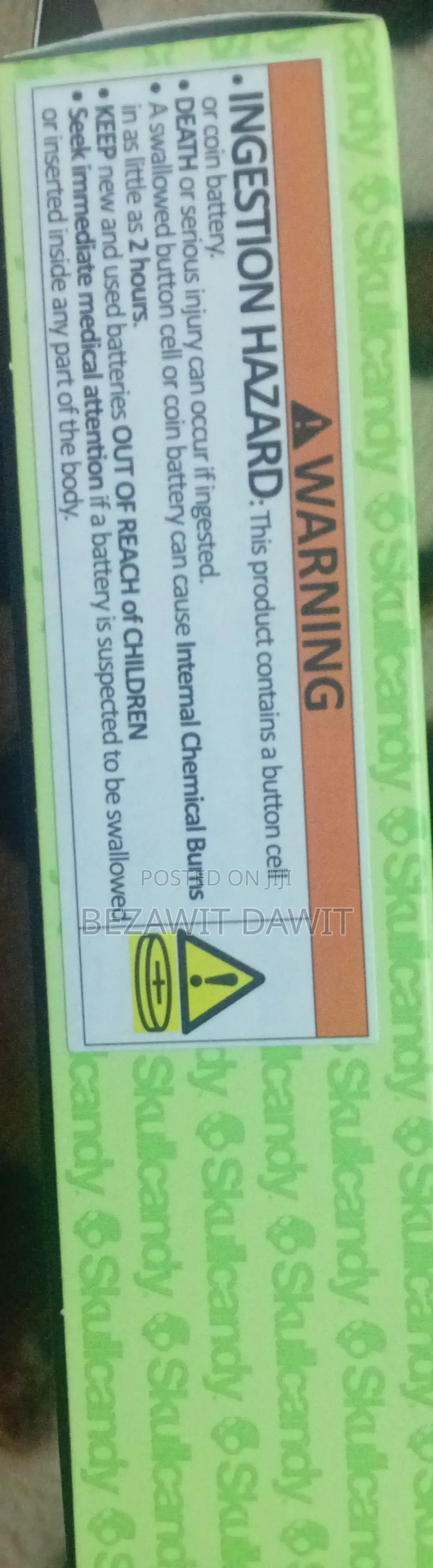 Skullcandy Smokin’ Buds Xt – Brand New Sealed