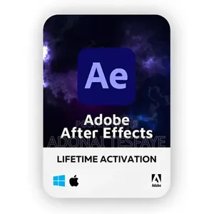Photo - Adobe After Effect 2025 (Full Life Time Licence) Mac Win