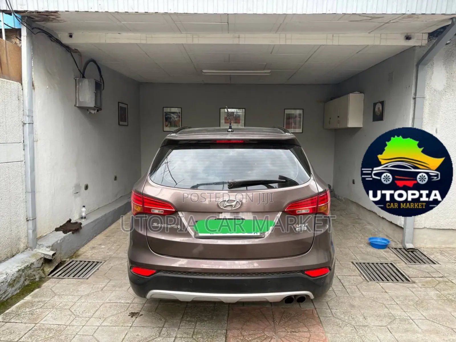 Hyundai Santa Fe 2014 Gray