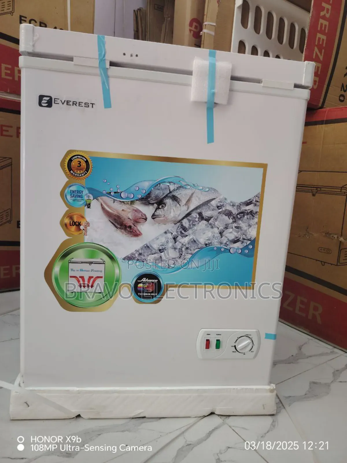 Everest 200l Deep Freezer – Chest Refrigerator!