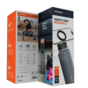 Photo - Porodo Adventure Bottle - 360° Swivel Magnetic Base For Travel