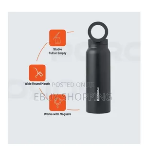 Porodo Adventure Bottle - 360° Swivel Magnetic Base For Travel