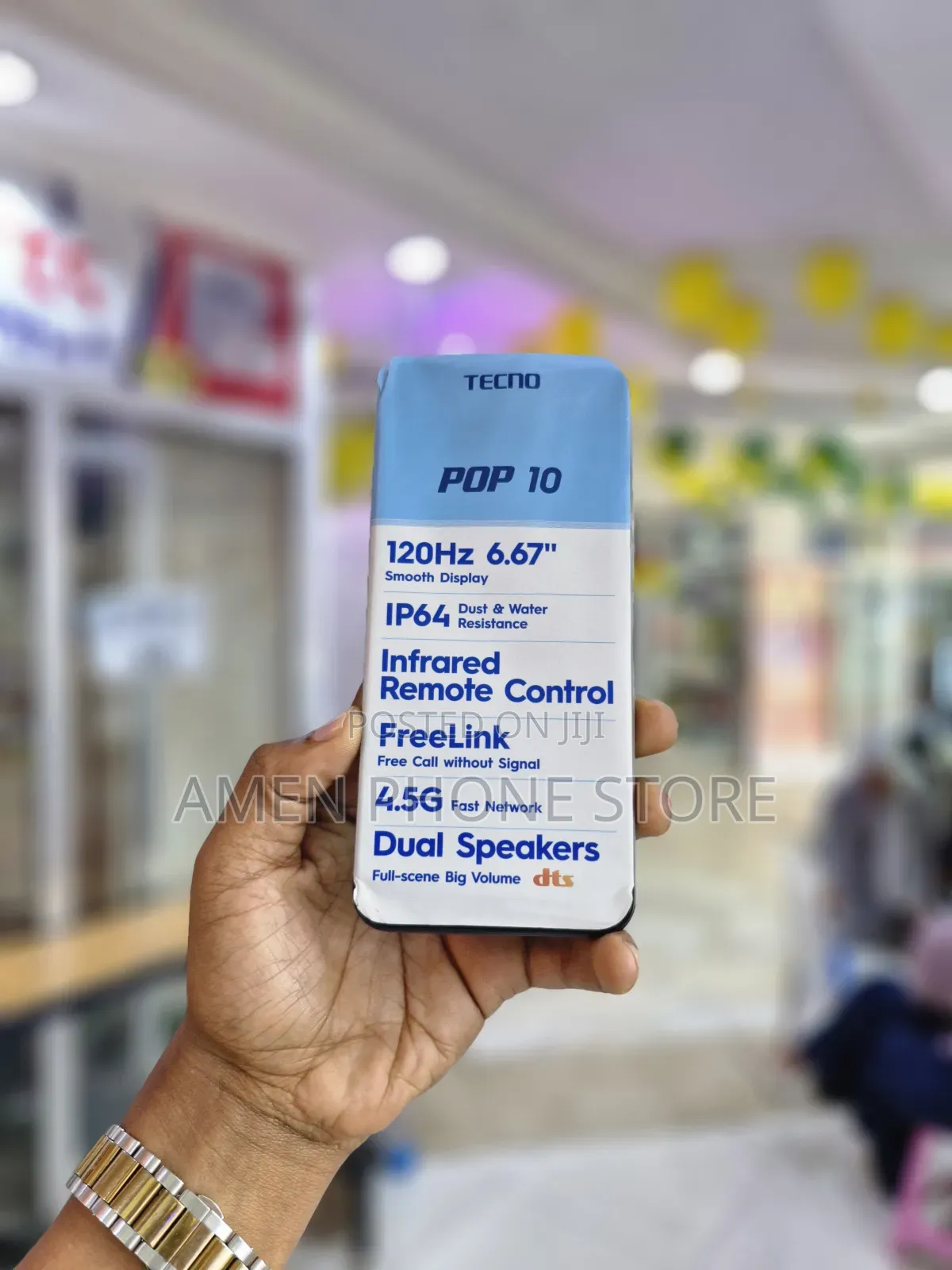 New Tecno Pop 10 64 GB Gray