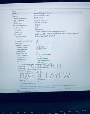 New Laptop Lenovo Legion 5 16GB Intel Core I9 SSD 1T