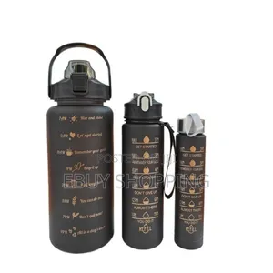 Photo - Hydrate Your Way: Modular Bottle With 2l, 900ml 300ml Sections