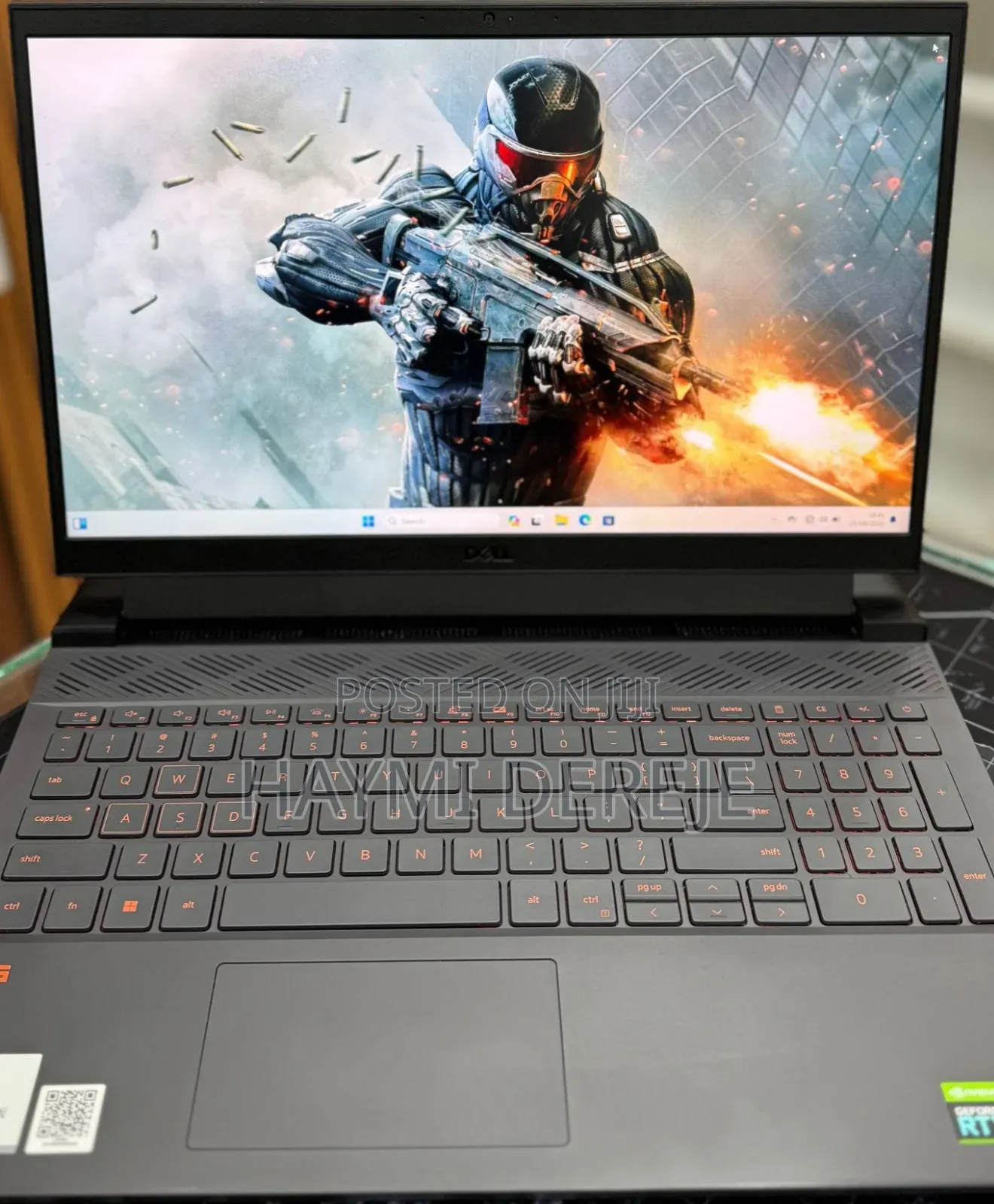 New Laptop Dell G15 5511 16GB Intel Core I7 SSD 1T