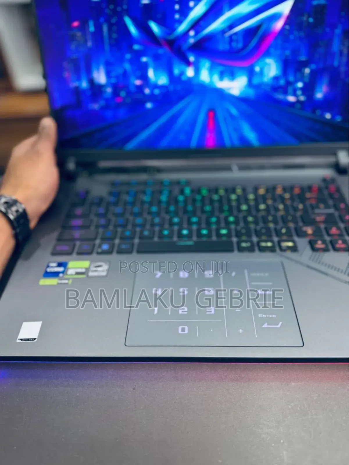 New Laptop Asus ROG Strix G16 G614 32GB Intel Core I9 SSD 2T