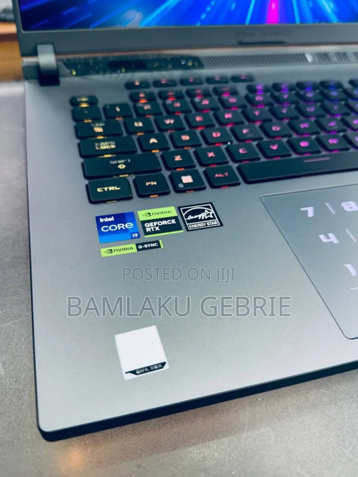 New Laptop Asus ROG Strix G16 G614 32GB Intel Core I9 SSD 2T