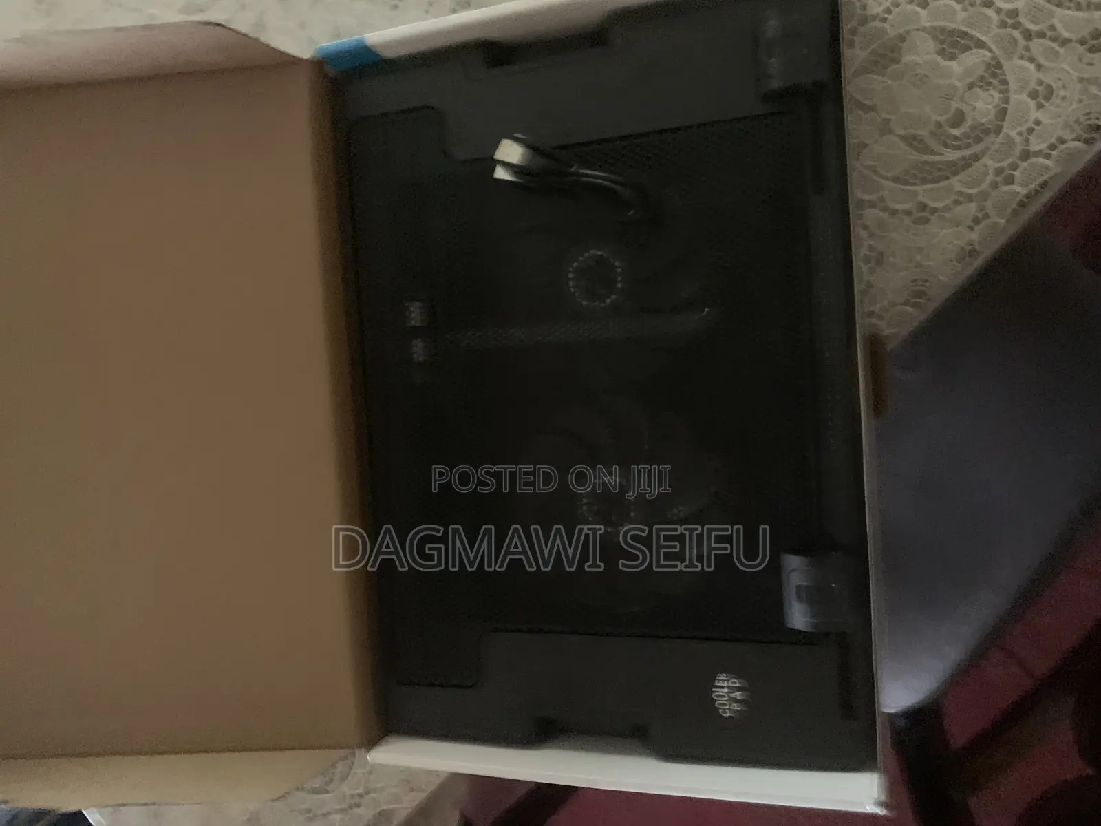 Notebook Laptop Cooling Pad Stand With Fans