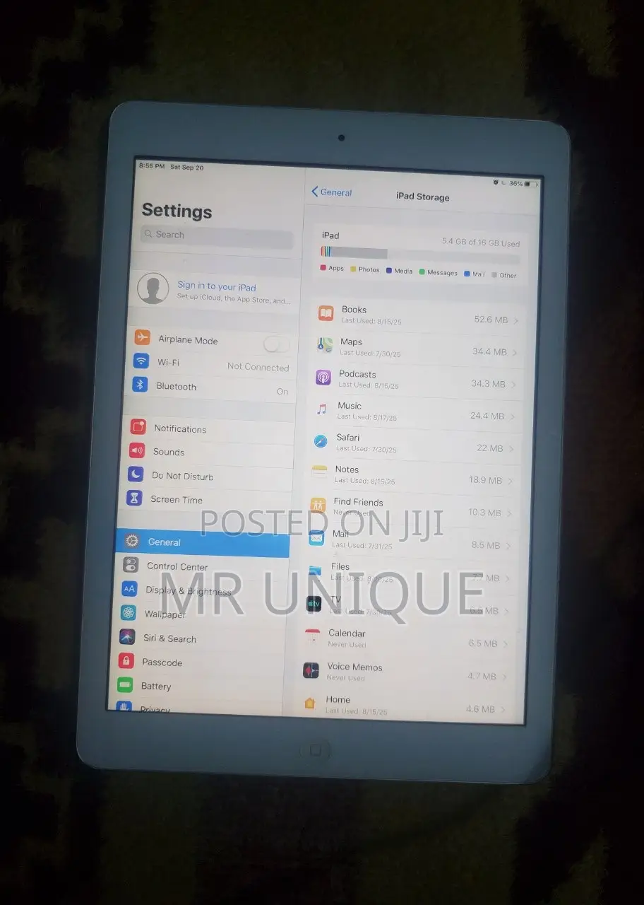 Apple iPad Air 2 16 GB Silver