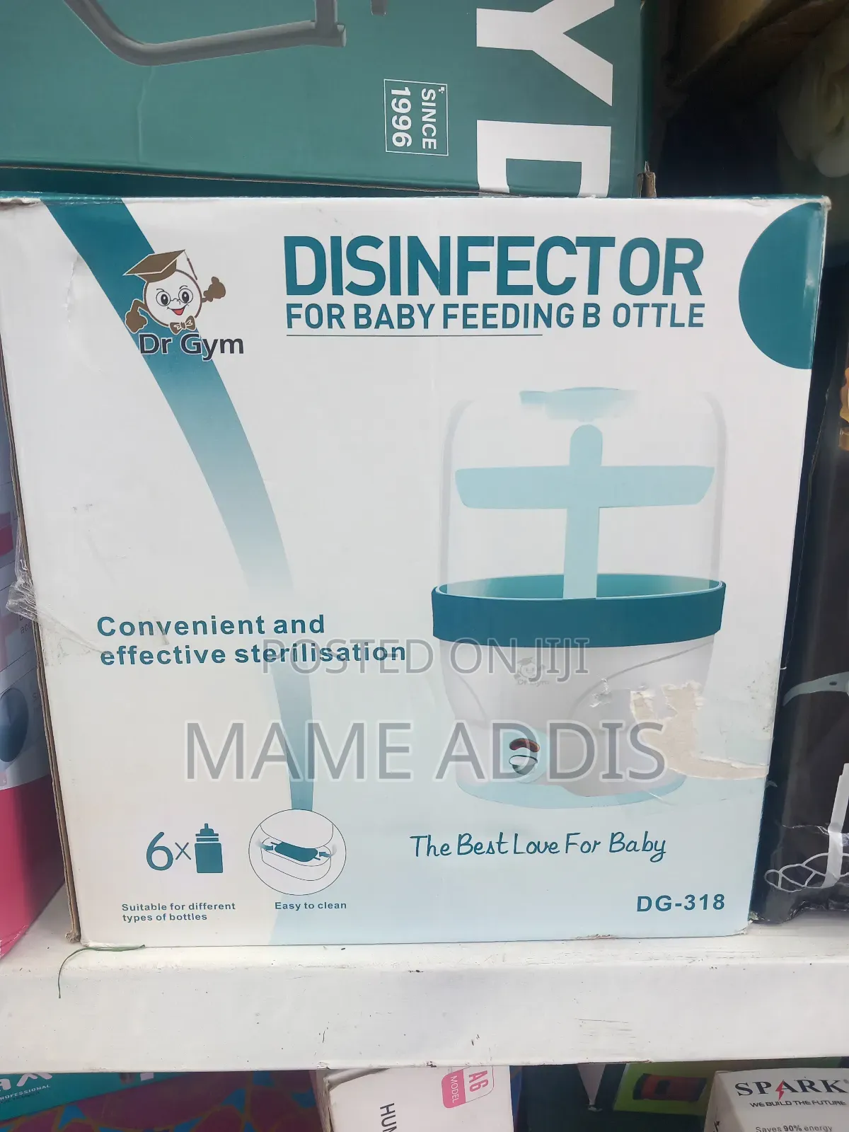 Electric Steam Sterilizer Disinfector Baby Feeding Bottle