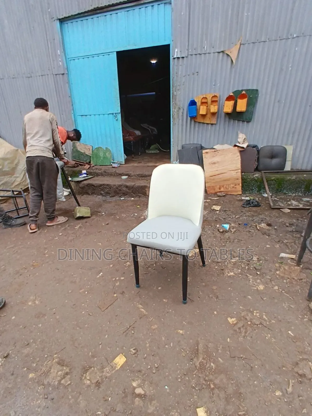 Dining Faux Leather Chairs