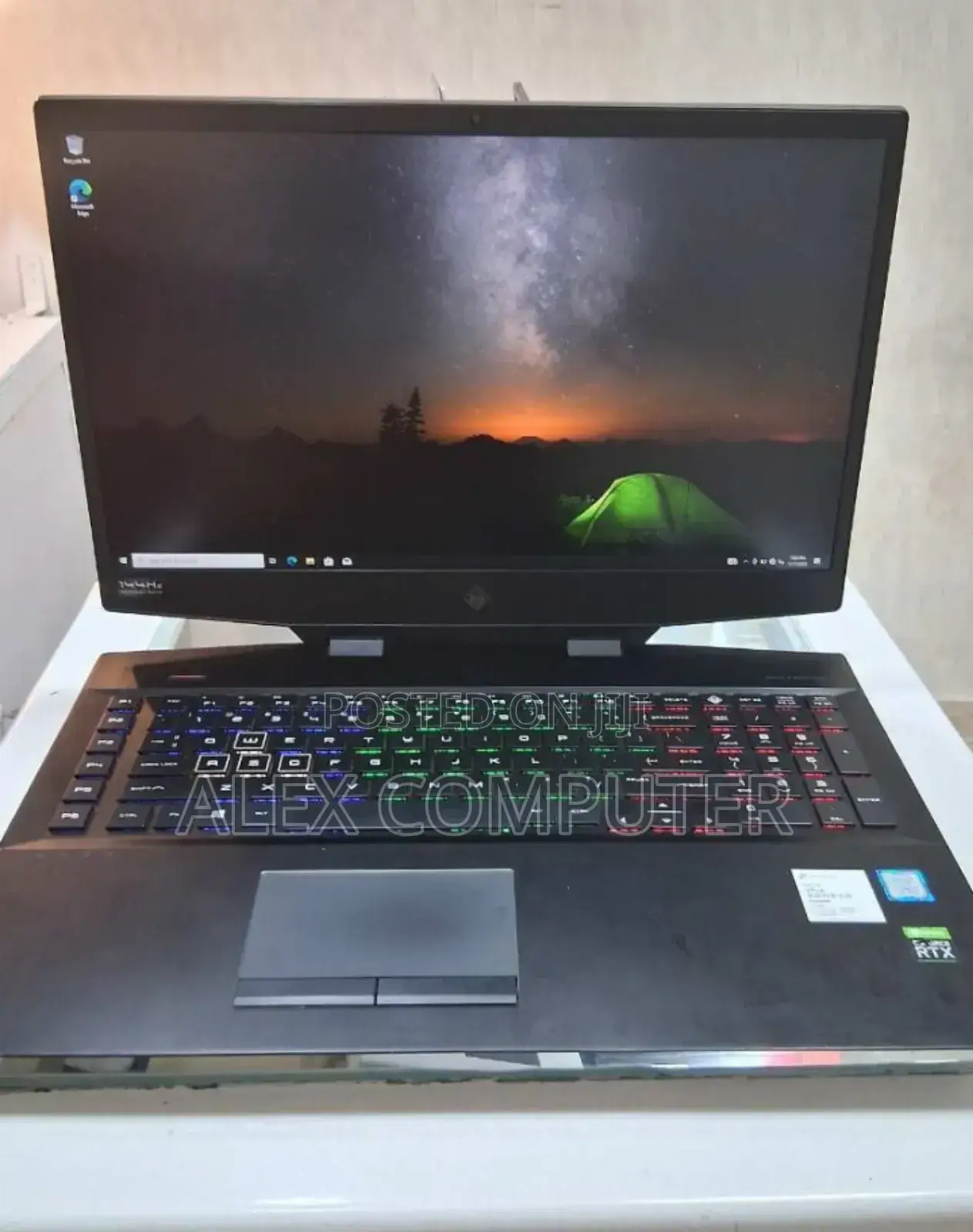 New Laptop HP Omen 17 16GB Intel Core I7 SSD 1T