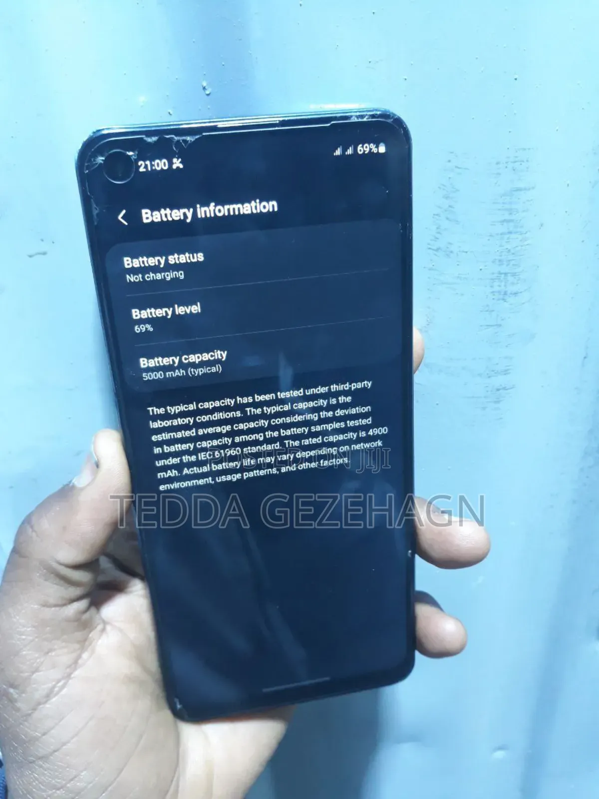 Samsung Galaxy A21s 64 GB Blue