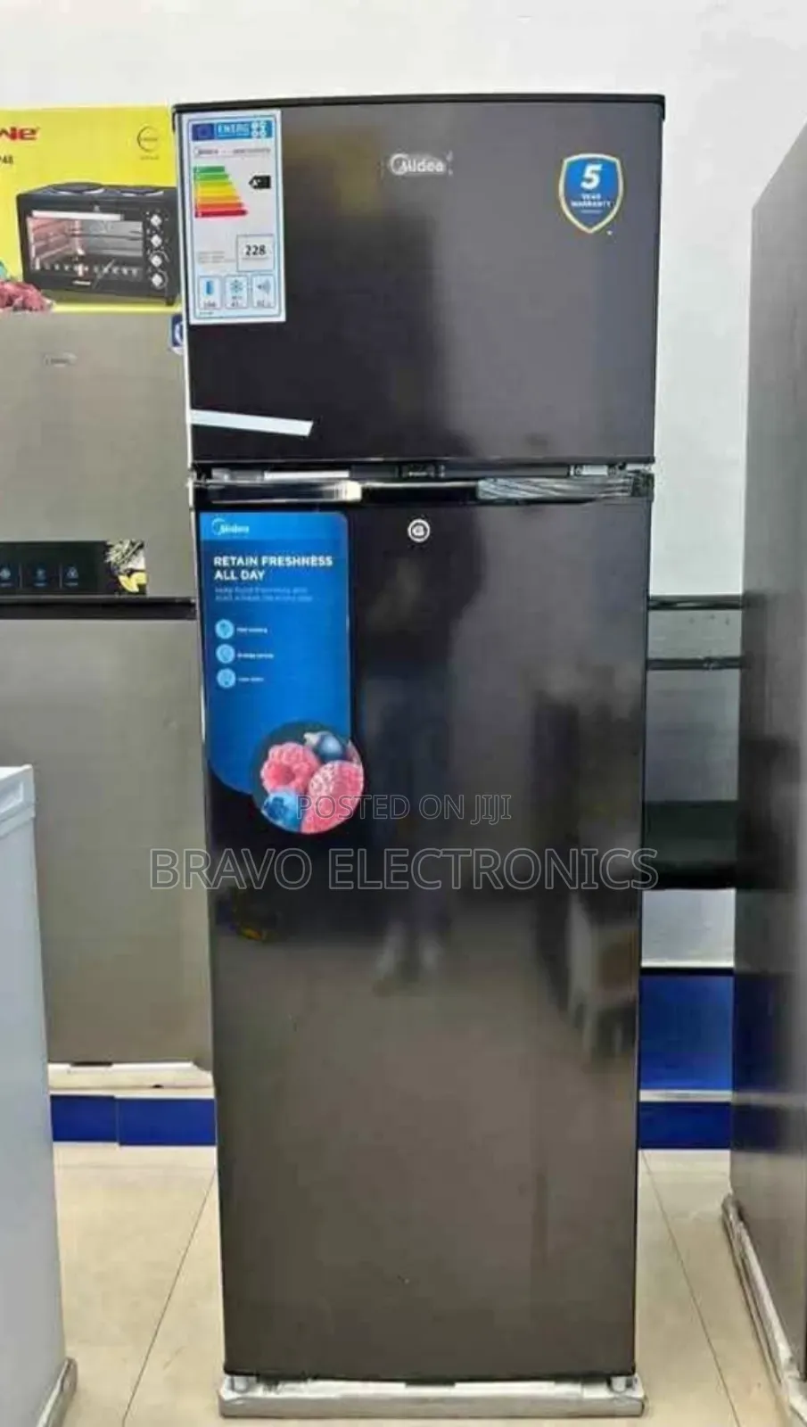 Midea Refrigerator 294 10 Year Comprosser Warranty