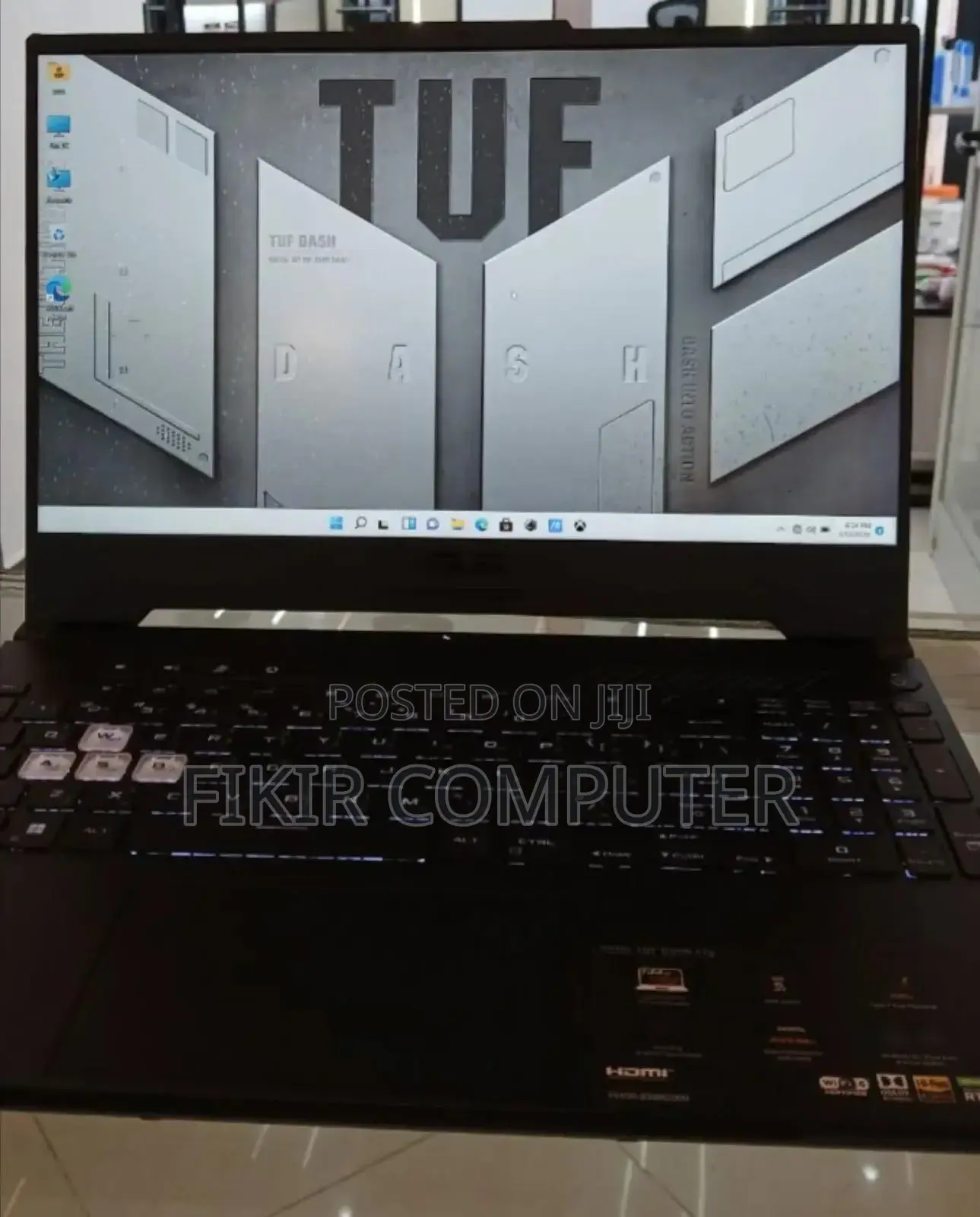 New Laptop Asus TUF Dash F15 16GB Intel Core I7 SSD 1T