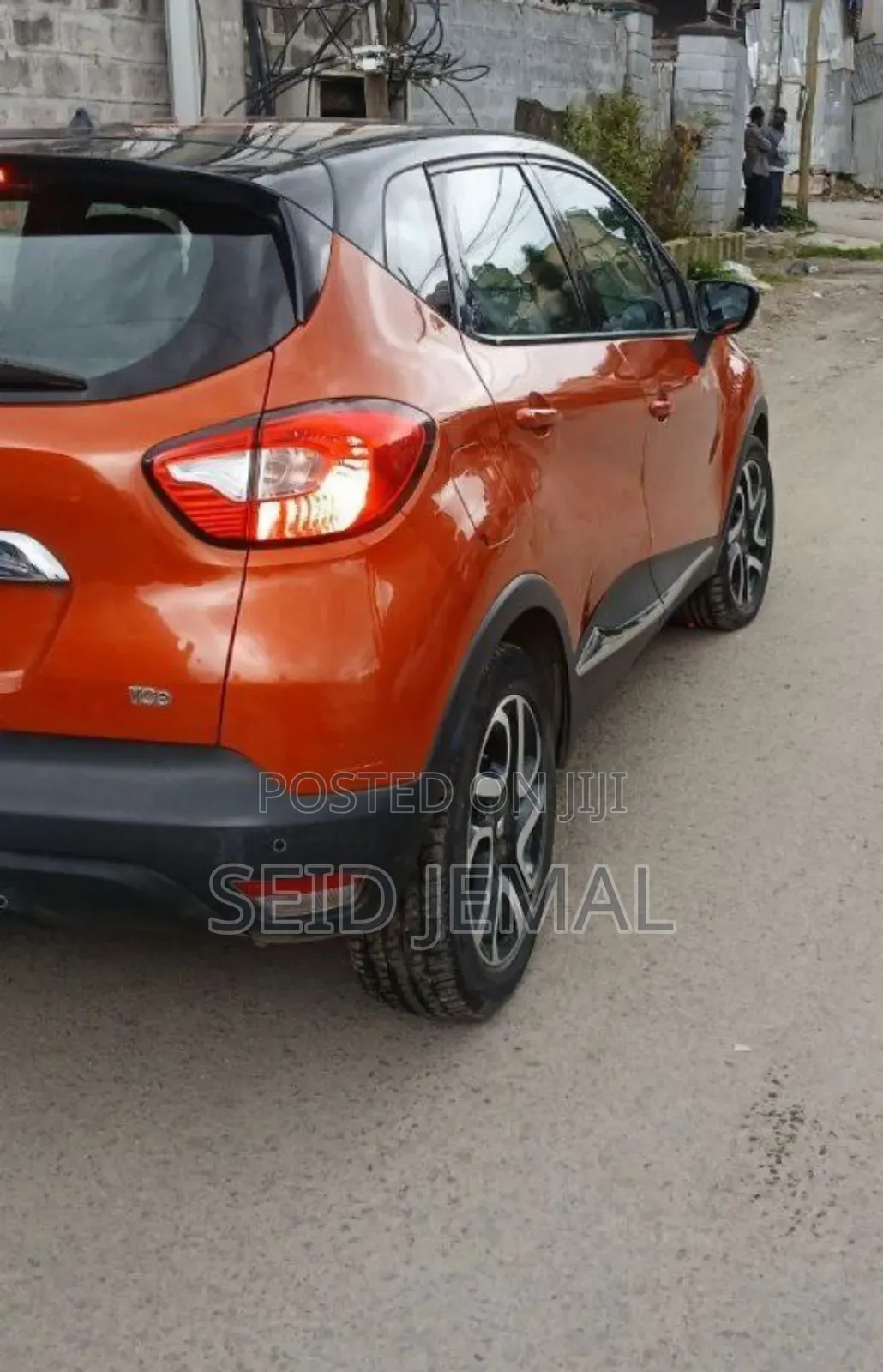 Renault Captur 2013 Orange