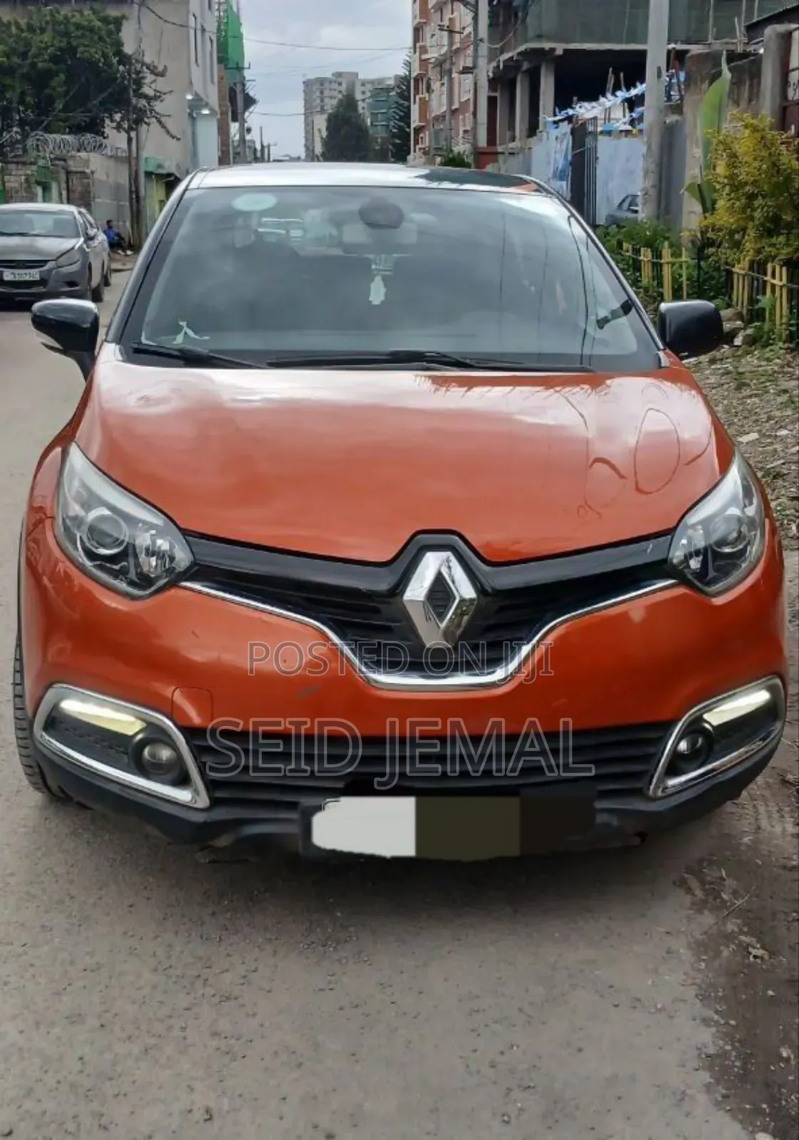 Renault Captur 2013 Orange
