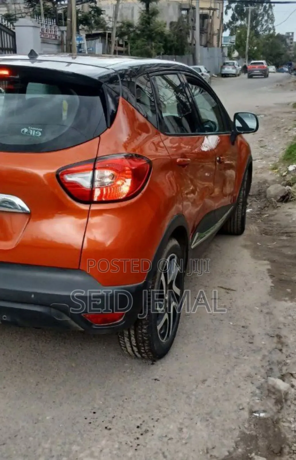 Renault Captur 2013 Orange