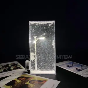 Photo - Decorative Snowfall Lamp – Led Streetlight Style Table Decor