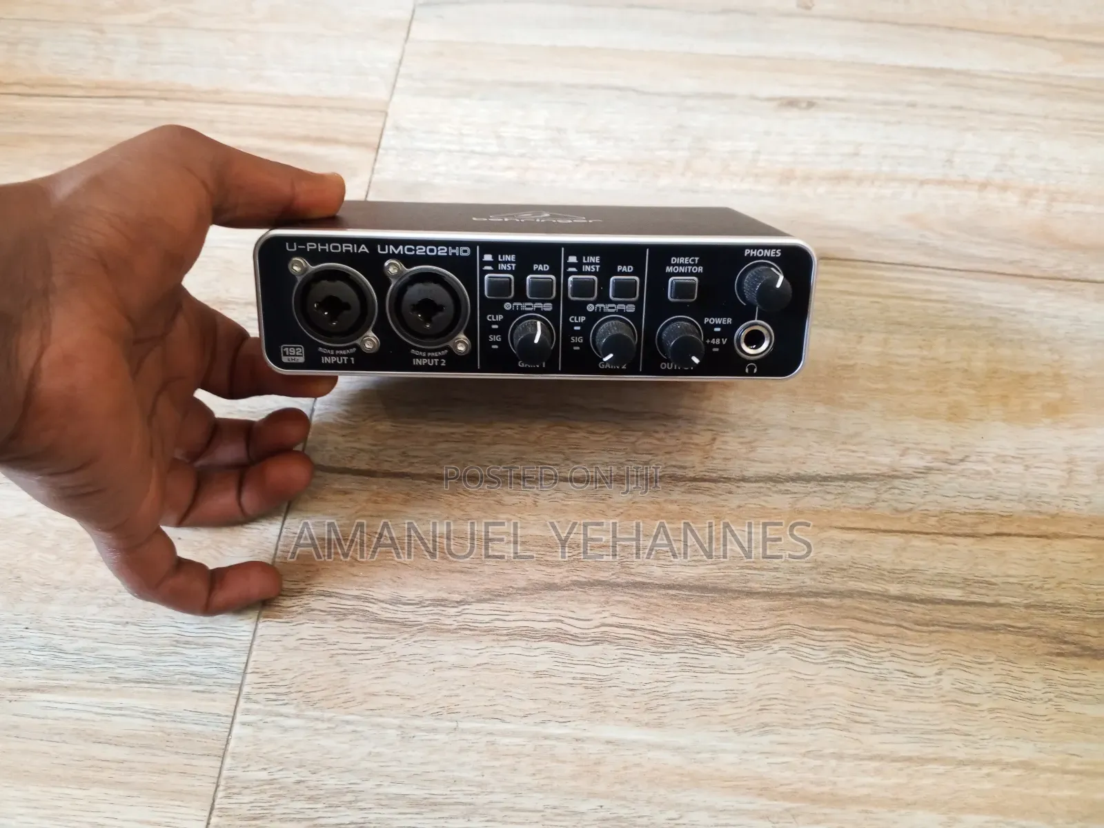 Behringer U-Phoria Umc 22 Hd Sound Card