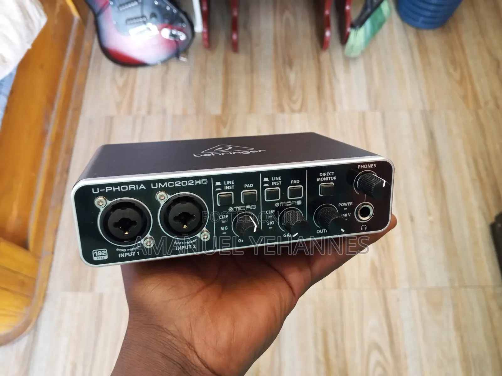 Behringer U-Phoria Umc 22 Hd Sound Card