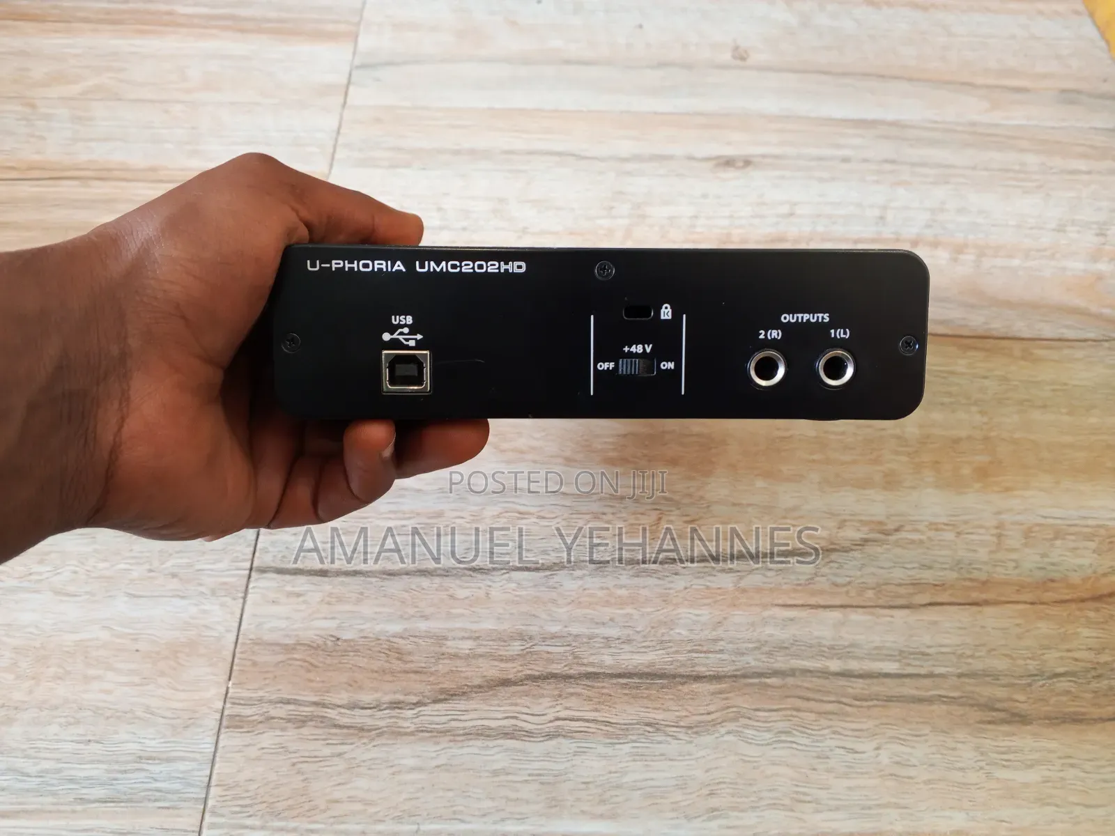 Behringer U-Phoria Umc 22 Hd Sound Card