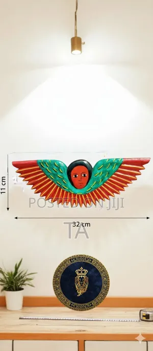 Wooden Angel Painting