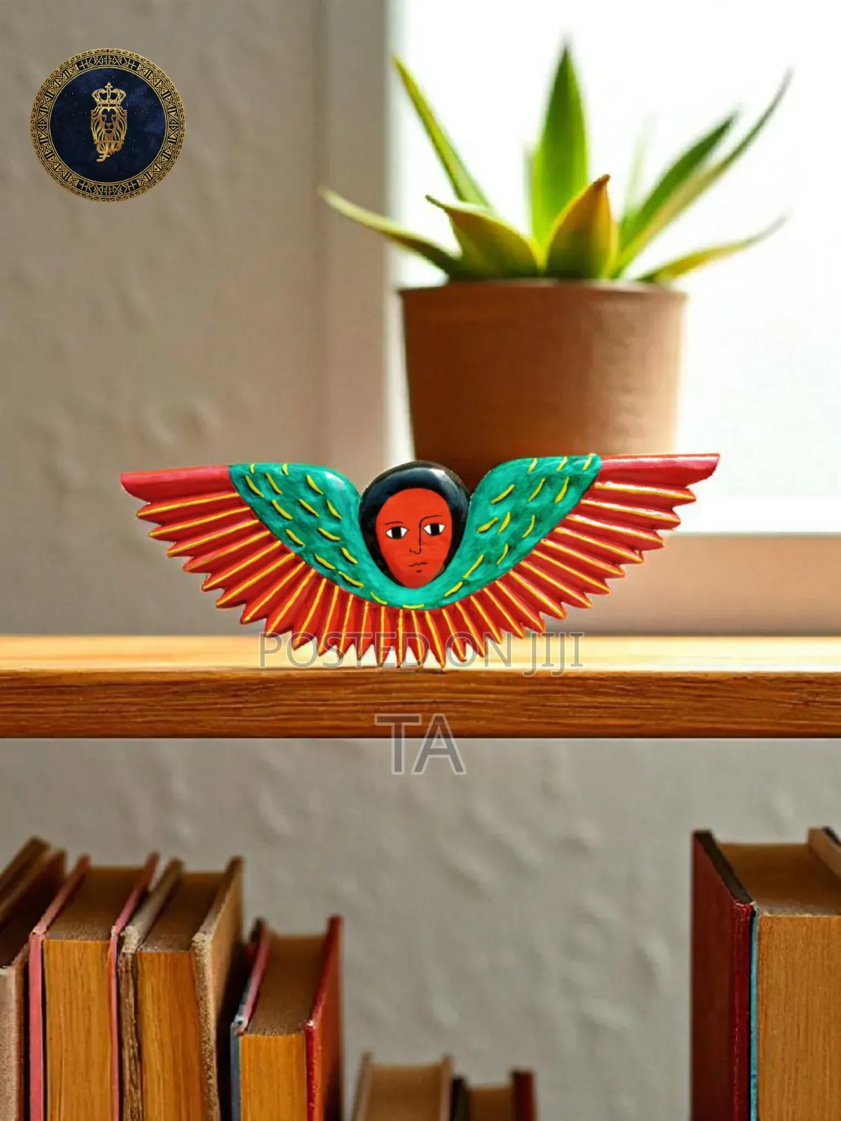 Wooden Angel Painting