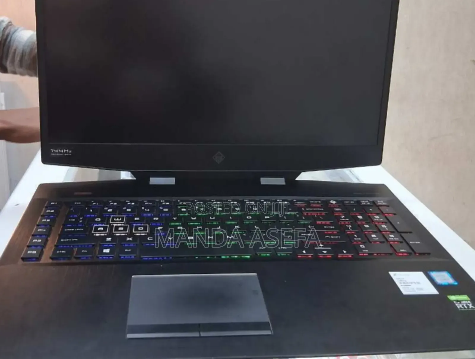 New Laptop HP Omen 17 16GB Intel Core I7 SSD 1T